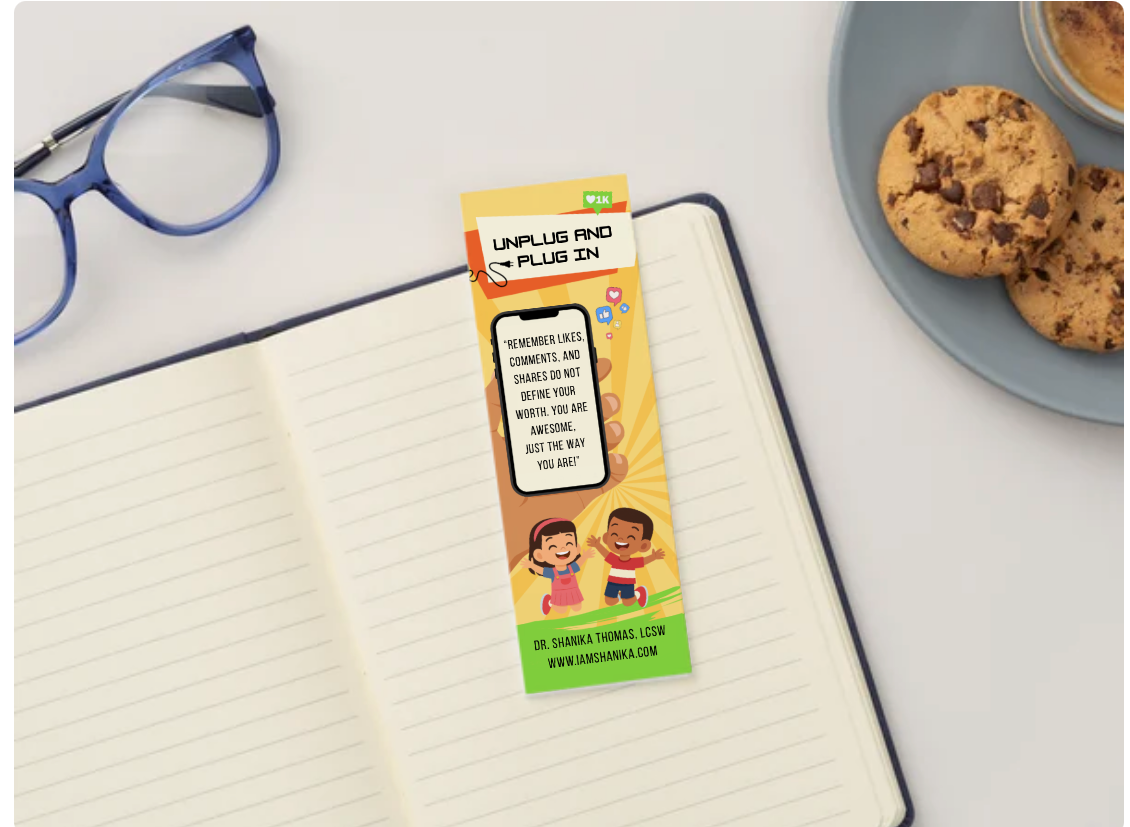 Unplug and Plug In Bookmark